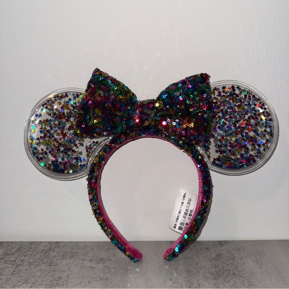 Disney Parks Loungefly Sequin Mickey Mouse Rainbow Set (Wallet LE) - Picture 6 of 11